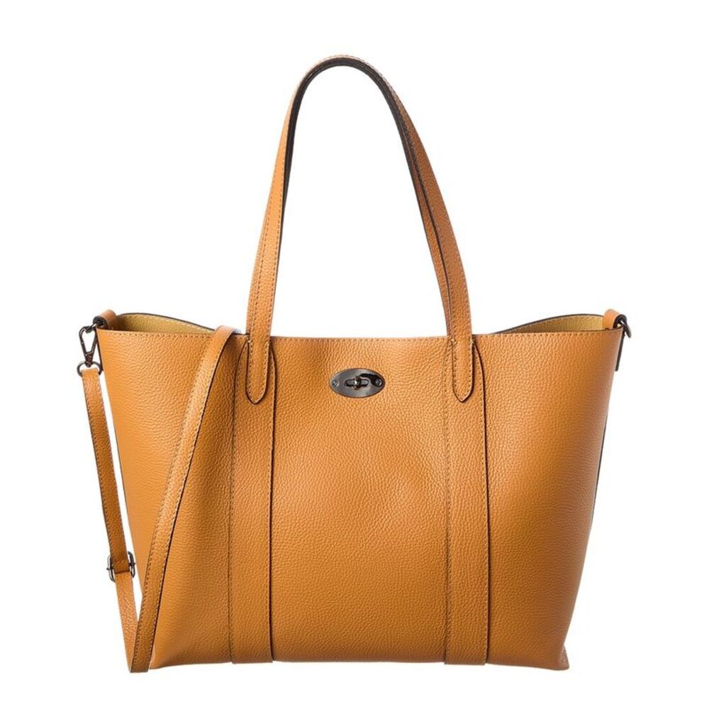 Italian Leather Top Handle Tote